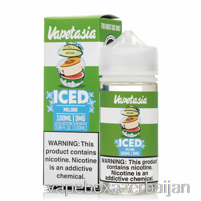 Vape Box Azerbaijan Iced Melons - Vapetasia - 100mL 0mg